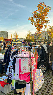Flohmarkt an der Uni Mainz