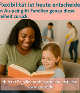 Auost: Au-Pair oder Gastfamilie finden
