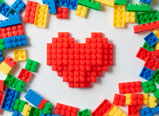 LEGO-Baustelle Mainz
