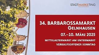 34. Barbarossamarkt Gelnhausen