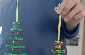 Weihnachtliche Bastelaktion