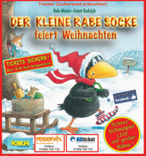 Der kleine Rabe Socke feiert Weihnachten