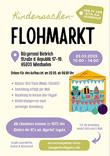 Kindersachenflohmarkt des FV Struwwelpeter