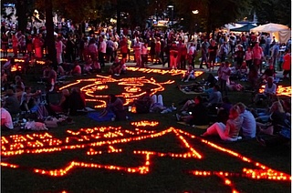 Lichterfest im Büsingpark