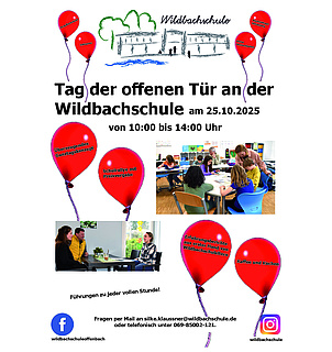 Tag der offenen Tür an der Wildbachschule