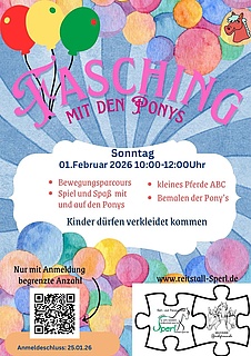 Fasching mit den Ponys