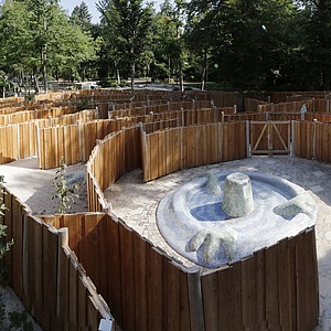 Irrgarten am Goetheturm wieder geöffnet