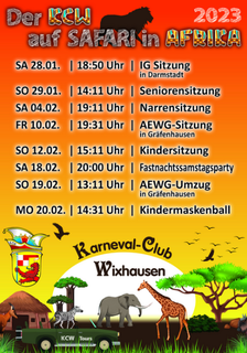 Kindermaskenball des KCW