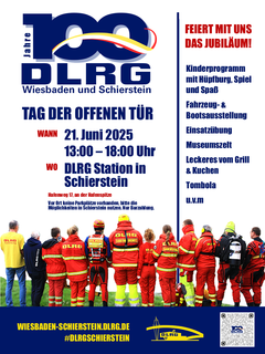 DLRG Schierstein Jubiläumsfest und Tag der offenen Tür