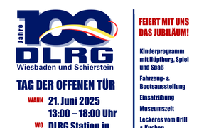 DLRG Schierstein Jubiläumsfest und Tag der offenen Tür
