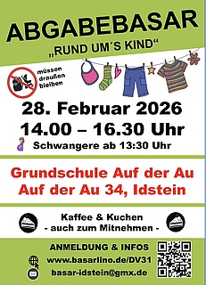Abgabebasar „Rund ums Kind“
