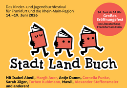 Kinder- und Jugendbuchfestival: STADT LAND BUCH