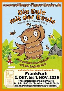 Figurentheater: Die Eule mit der Beule