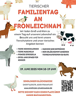 Familientag auf der Sindlinger Glückswiese