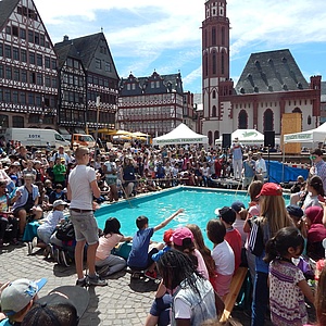 Das 10. Solarrennen auf dem Frankfurter Römerberg