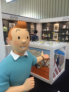 Erster offizieller Tim und Struppi Pop-up-Store