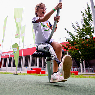 Inklusiver Spielplatz am Mainz 05-Stadion