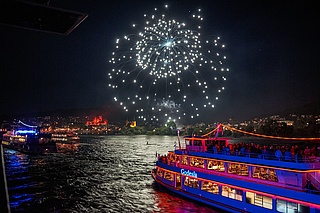 Rhein in Flammen