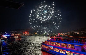 Rhein in Flammen