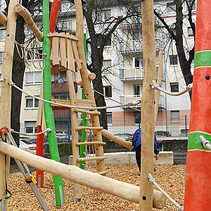 Spielplatz im Ostend fertig!