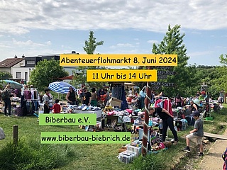 Abenteuerflohmarkt im Biberbau