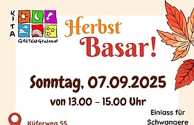 Herbstbasar der Kita Gartengewann