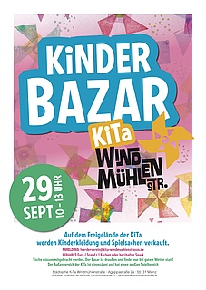 Kinder Bazar Kita Windmühlenstrasse Mainz