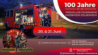 100 Jahre Feuerwehr Wiesbaden-Delkenheim