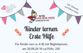 Kinder lernen Erste-Hilfe