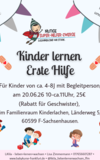 Kinder lernen Erste-Hilfe