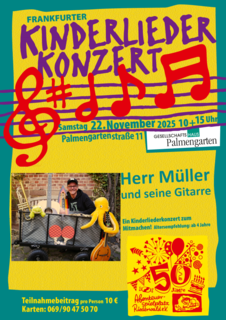 Kinderliederkonzert mit Herr Müller und seine Gitarre