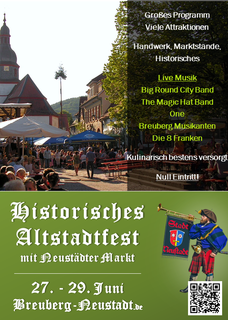 Historisches Altstadtfest mit Neustädter Markt