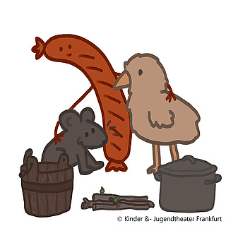 Vom Vögelchen, Mäuschen und der Bratwurst