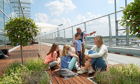 Besucherterrasse