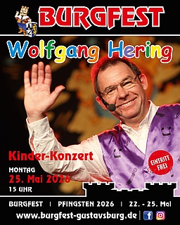 Burgfest Gustavsburg mit Wolfgang Hering