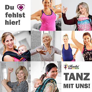 Mawiba- Tanzkonzept mit leichtem Beckenbodentraining