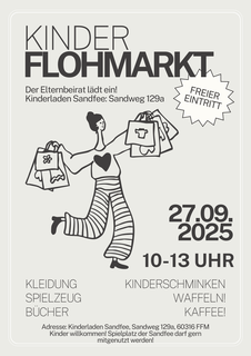 Kinderflohmarkt Kita Sandfee