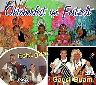 Oktoberfest im Festzelt