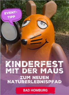 Kinderfest mit der Maus zum neuen NaturErlebnispfad