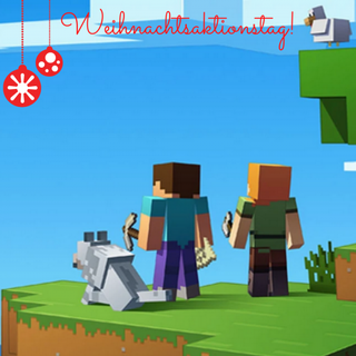 Weihnachtsaktionstag Online: virtuelle Welten mit Minecraft entdecken