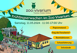 Frühlingsfest: „Frühlingserwachen“ im Zoo Vivarium