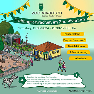 Frühlingsfest: „Frühlingserwachen“ im Zoo Vivarium