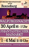 Phantastischer Maimarkt mit Walpurgisnacht