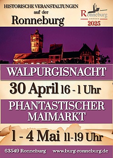 Phantastischer Maimarkt mit Walpurgisnacht