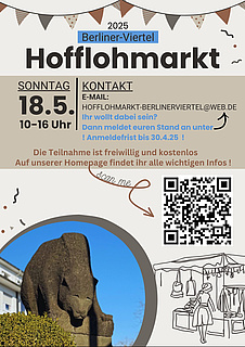 Hofflohmarkt Berliner Viertel in Rüsselsheim