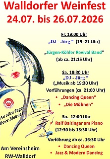 Walldorfer Weinfest