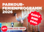 Parkourtraining: Weihnachtsferien-Kurs