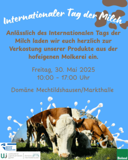 Domäne Mechtildshausen feiert internationalen Tag der Milch
