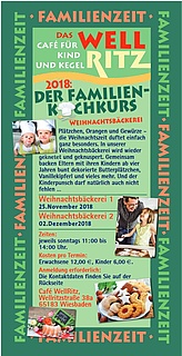 Familienkochkurs Weihnachtsbäckerei