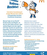 Eröffnung der Ausstellung "Kinder haben Rechte"